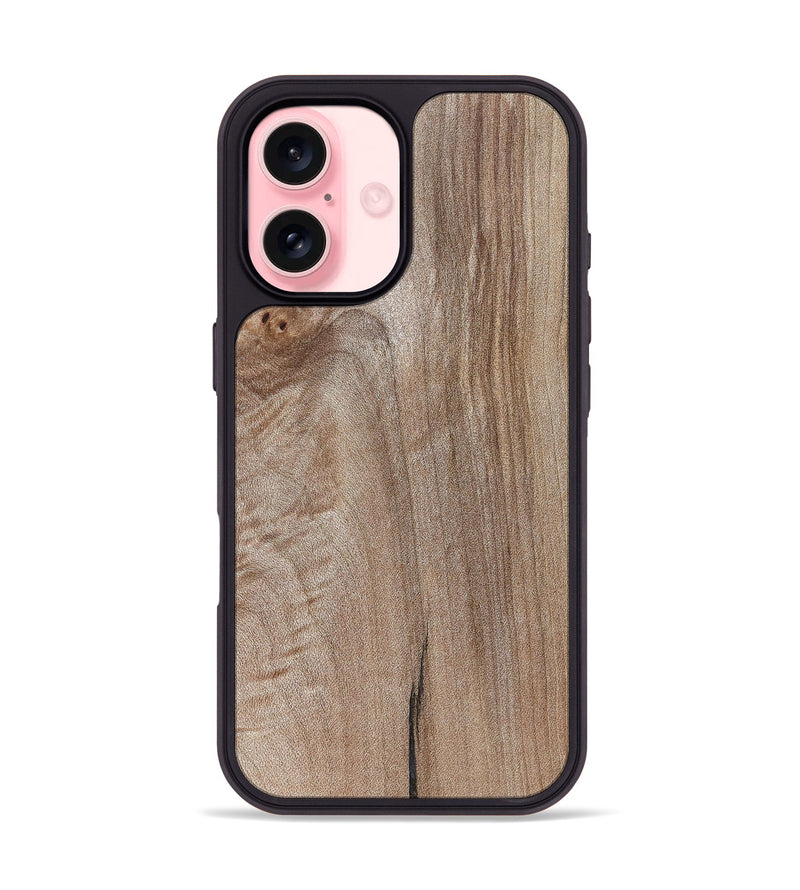 iPhone 16 Wood Phone Case - Jaeden (Wood Burl, 819931)