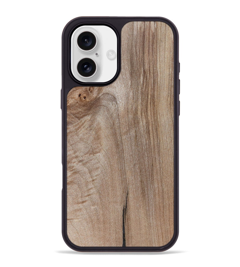 iPhone 16 Plus Wood Phone Case - Jaeden (Wood Burl, 819931)