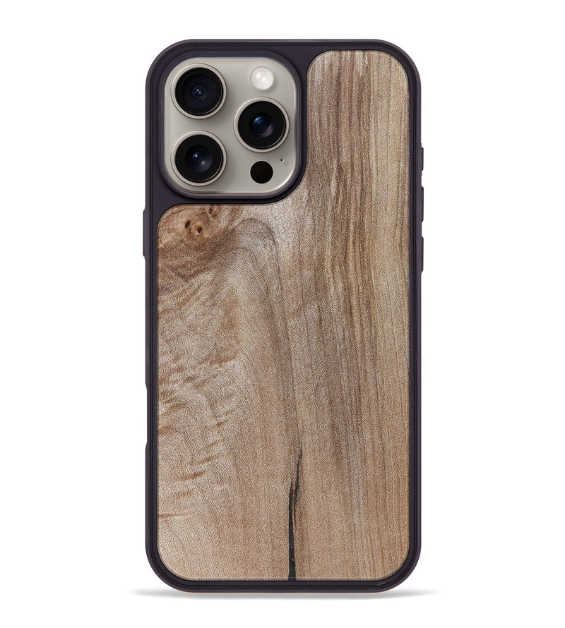 iPhone 16 Pro Max Wood Phone Case - Jaeden (Wood Burl, 819931)