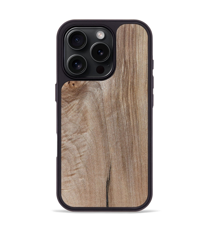 iPhone 16 Pro Wood Phone Case - Jaeden (Wood Burl, 819931)
