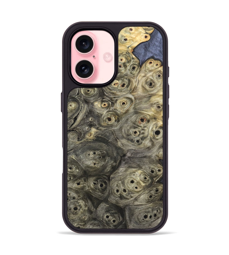 iPhone 16 Wood Phone Case - Vernon (Wood Burl, 819933)
