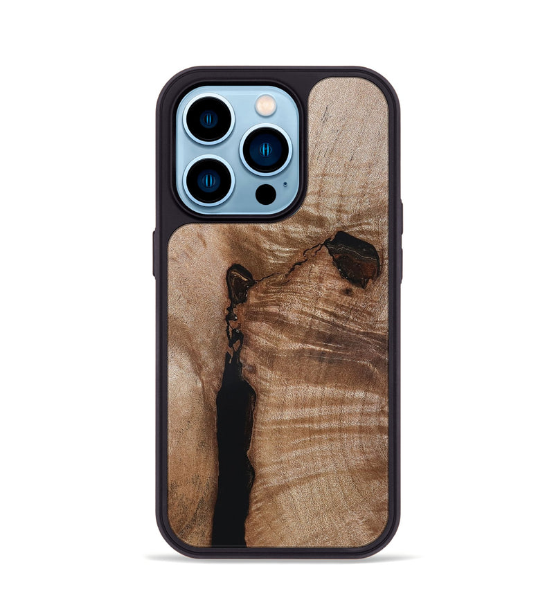 iPhone 14 Pro Wood Phone Case - Isis (Wood Burl, 819934)
