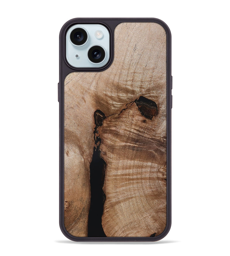 iPhone 15 Plus Wood Phone Case - Isis (Wood Burl, 819934)
