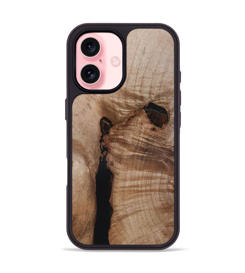 iPhone 16 Wood Phone Case - Isis (Wood Burl, 819934)