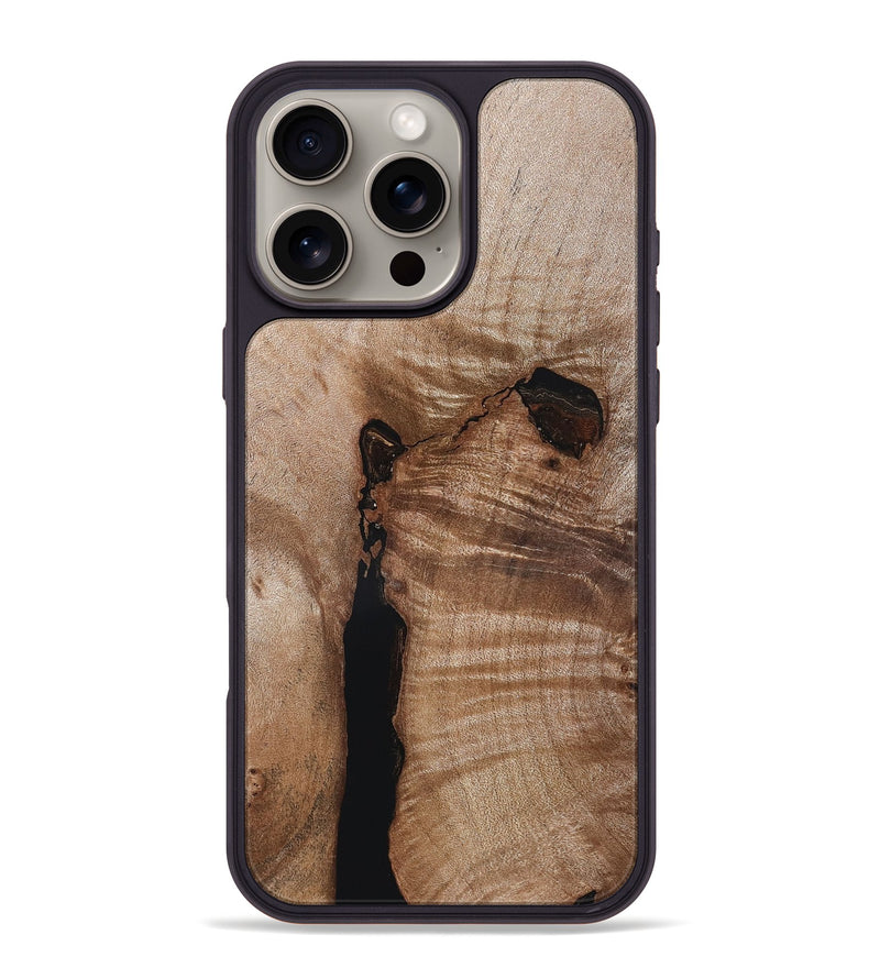 iPhone 16 Pro Max Wood Phone Case - Isis (Wood Burl, 819934)