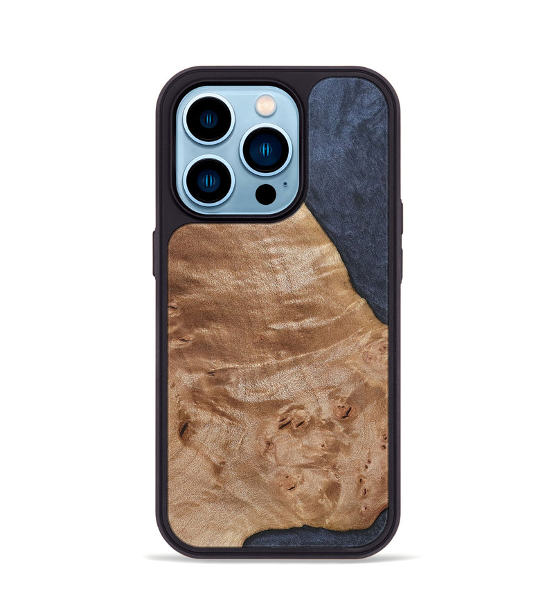 iPhone 14 Pro Wood Phone Case - George (Wood Burl, 819935)