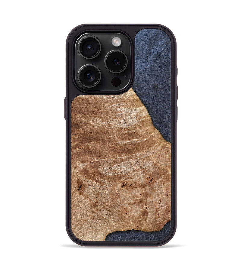 iPhone 15 Pro Wood Phone Case - George (Wood Burl, 819935)