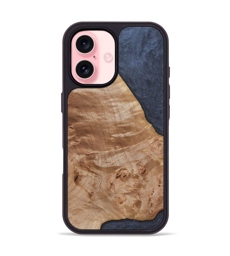 iPhone 16 Wood Phone Case - George (Wood Burl, 819935)