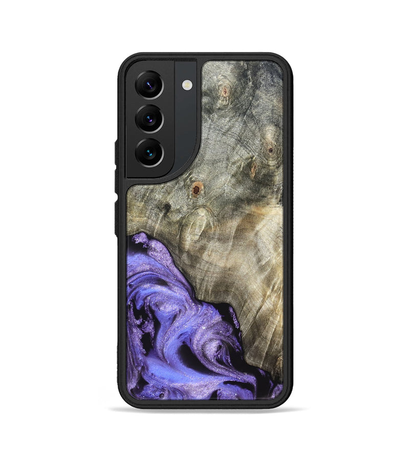 Galaxy S22 Wood Phone Case - Zayla (Purple, 819937)