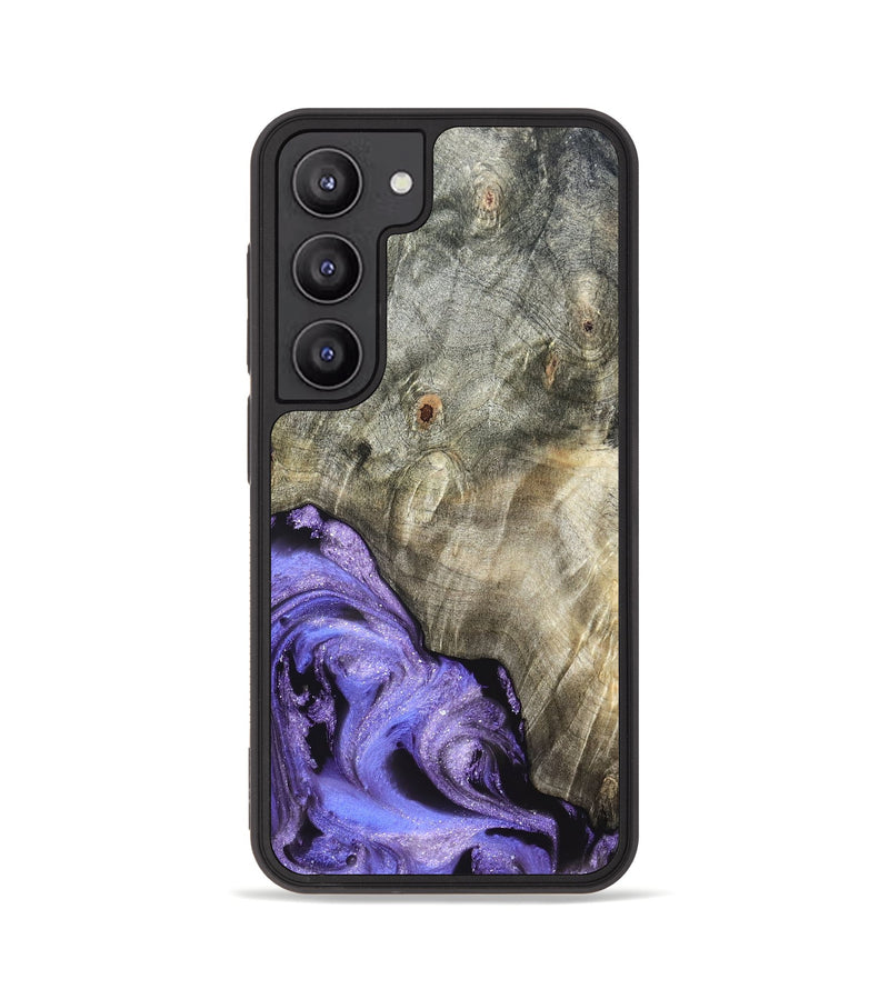 Galaxy S23 Wood Phone Case - Zayla (Purple, 819937)