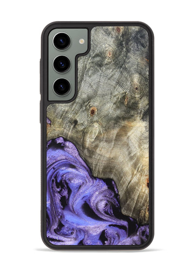 Galaxy S23 Plus Wood Phone Case - Zayla (Purple, 819937)