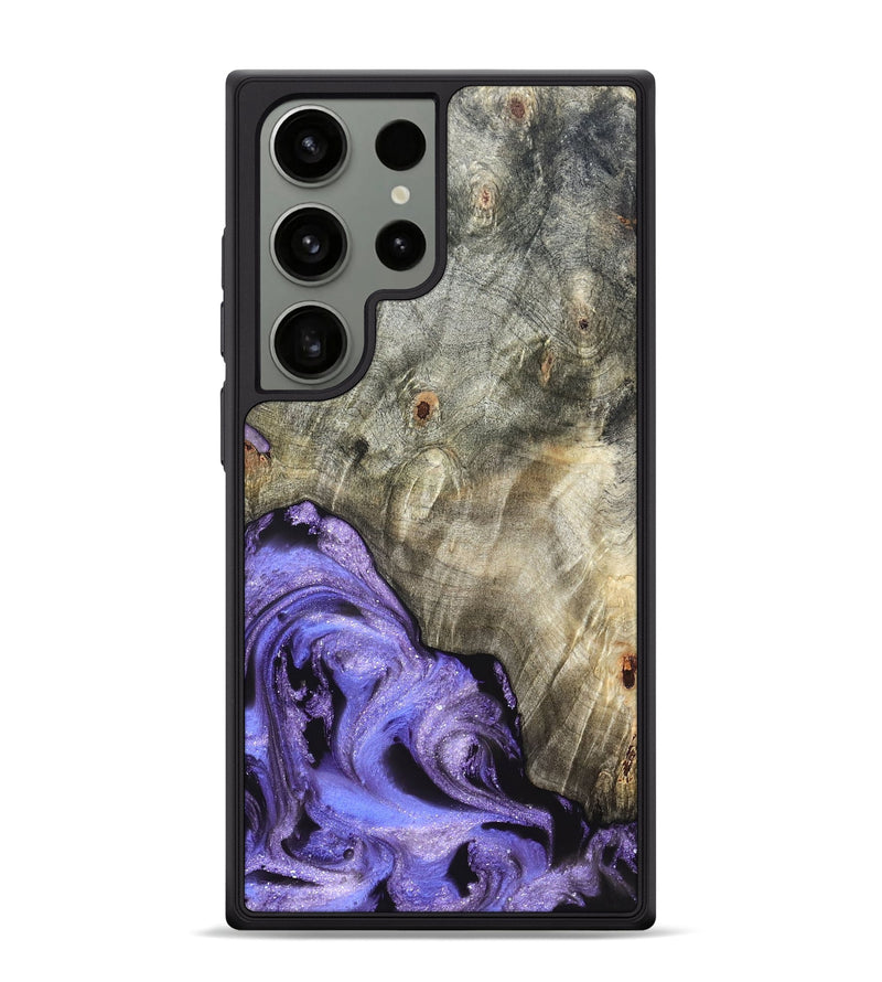 Galaxy S24 Ultra Wood Phone Case - Zayla (Purple, 819937)