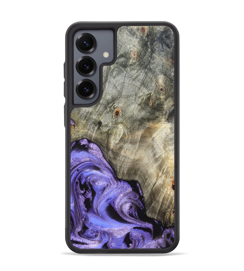 Galaxy S25 Plus Wood Phone Case - Zayla (Purple, 819937)