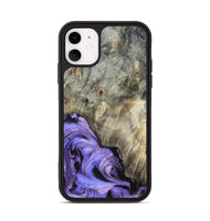 iPhone 11 Wood Phone Case - Zayla (Purple, 819937)