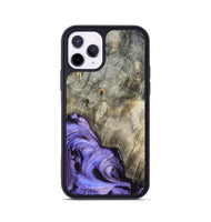 iPhone 11 Pro Wood Phone Case - Zayla (Purple, 819937)
