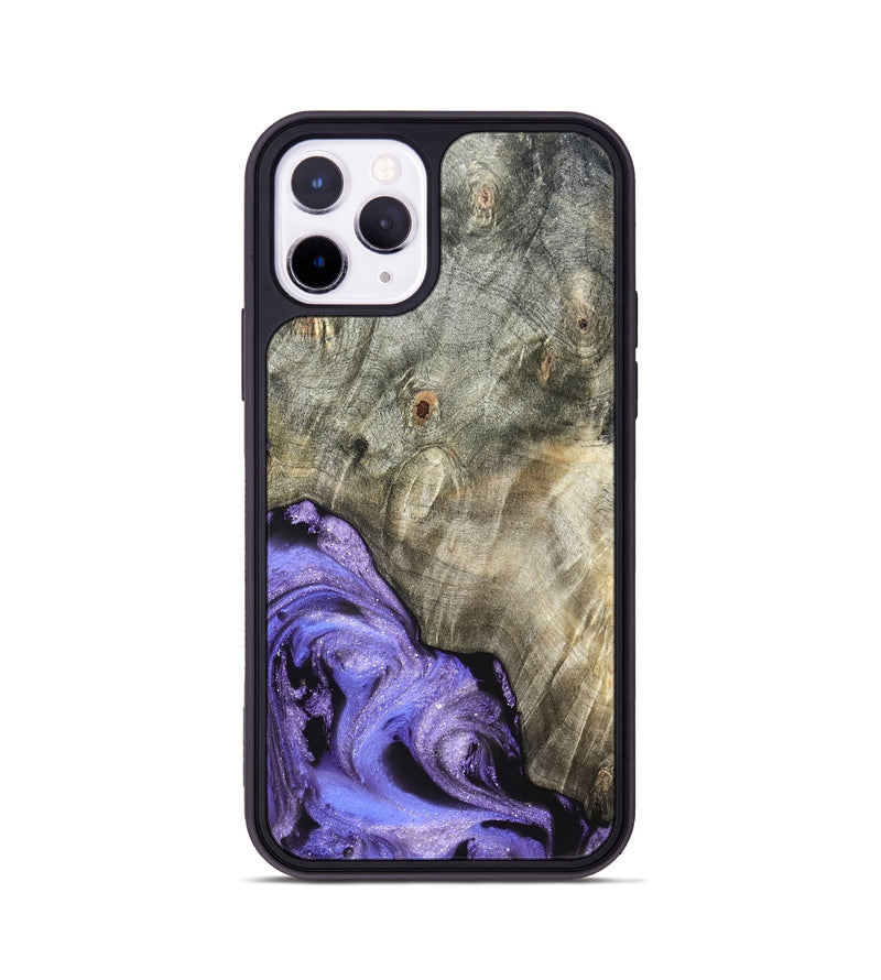 iPhone 11 Pro Wood Phone Case - Zayla (Purple, 819937)