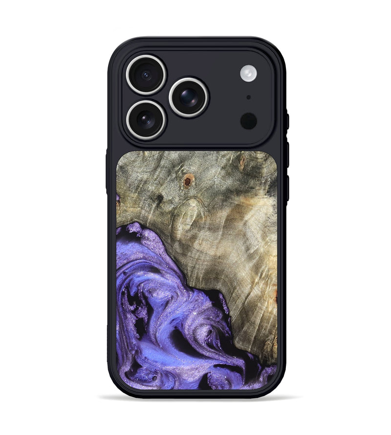 iPhone 17 Pro Wood Phone Case - Zayla (Purple, 819937)