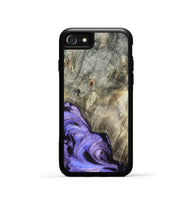 iPhone SE Wood Phone Case - Zayla (Purple, 819937)