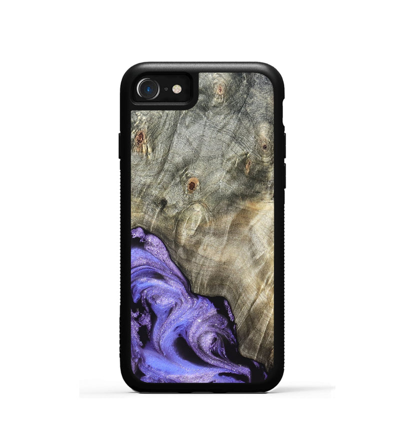 iPhone SE Wood Phone Case - Zayla (Purple, 819937)