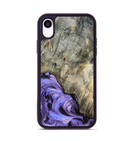 iPhone Xr Wood Phone Case - Zayla (Purple, 819937)