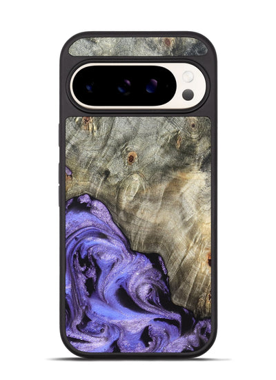 Pixel 9 Pro Wood Phone Case - Zayla (Purple, 819937)