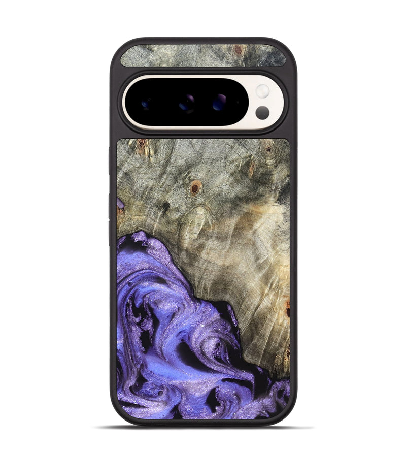 Pixel 9 Pro Wood Phone Case - Zayla (Purple, 819937)