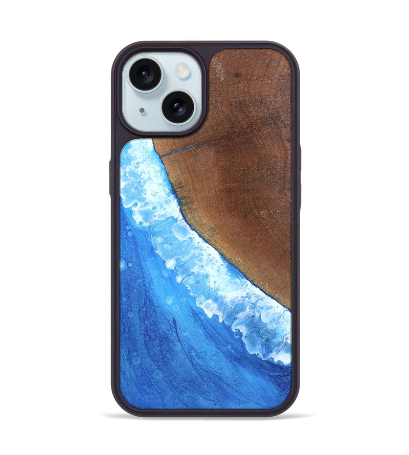 iPhone 15 Wood Phone Case - Katlyn (Coastal, 819941)