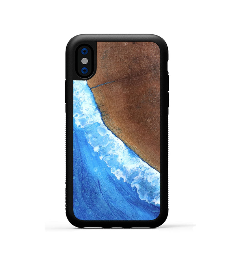 iPhone Xs Wood Phone Case - Katlyn (Coastal, 819941)
