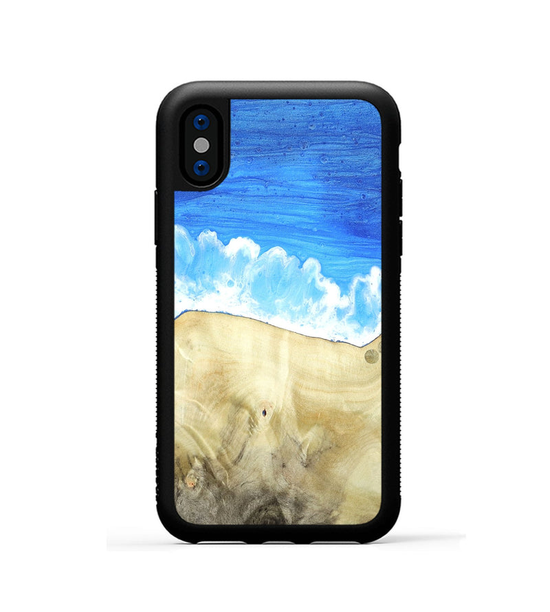 iPhone Xs Wood Phone Case - Jay (Coastal, 819943)