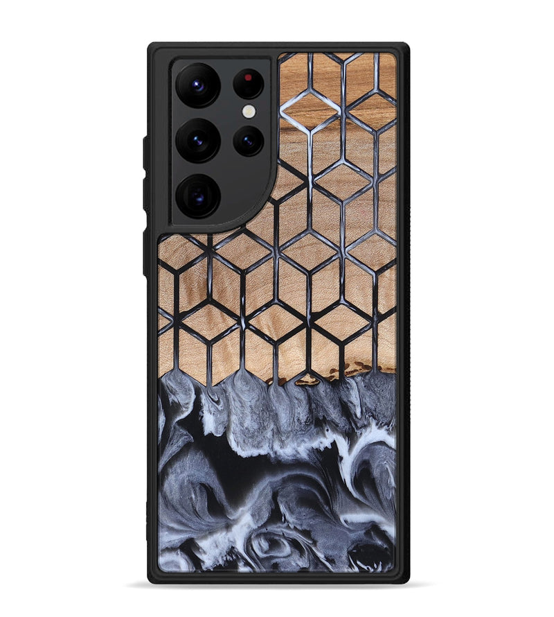 Galaxy S22 Ultra Wood Phone Case - Ivana (Pattern, 819946)