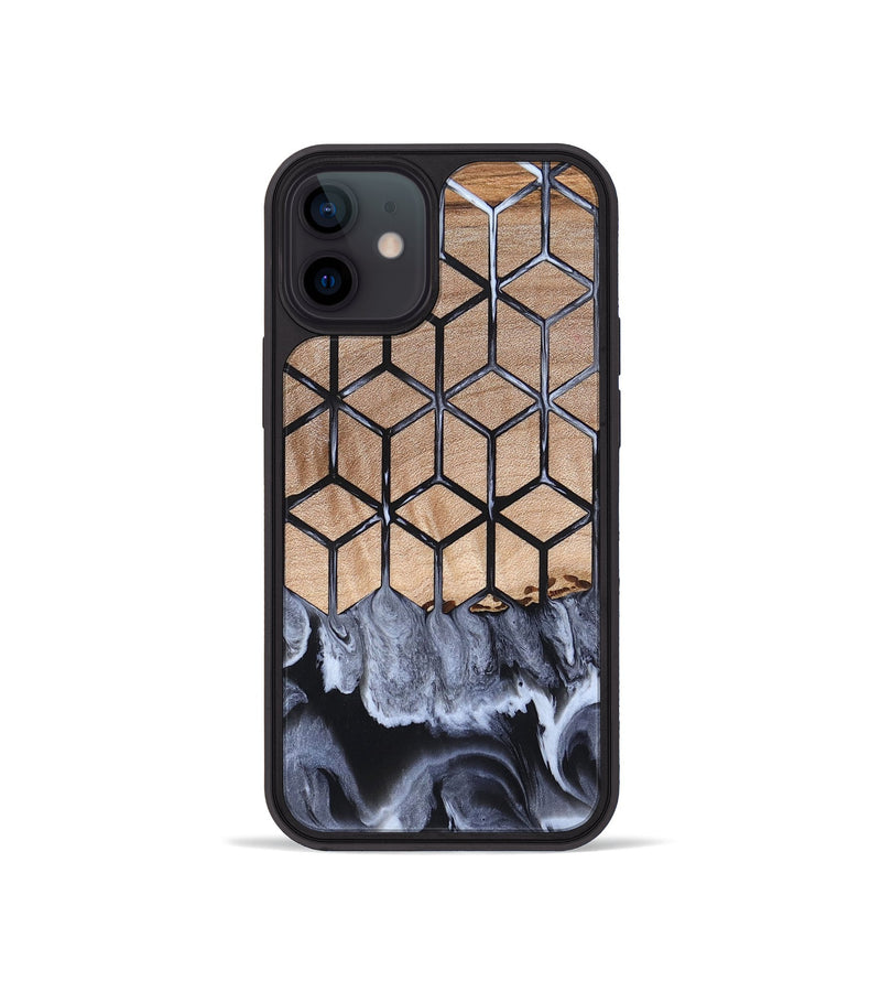 iPhone 12 mini Wood Phone Case - Ivana (Pattern, 819946)