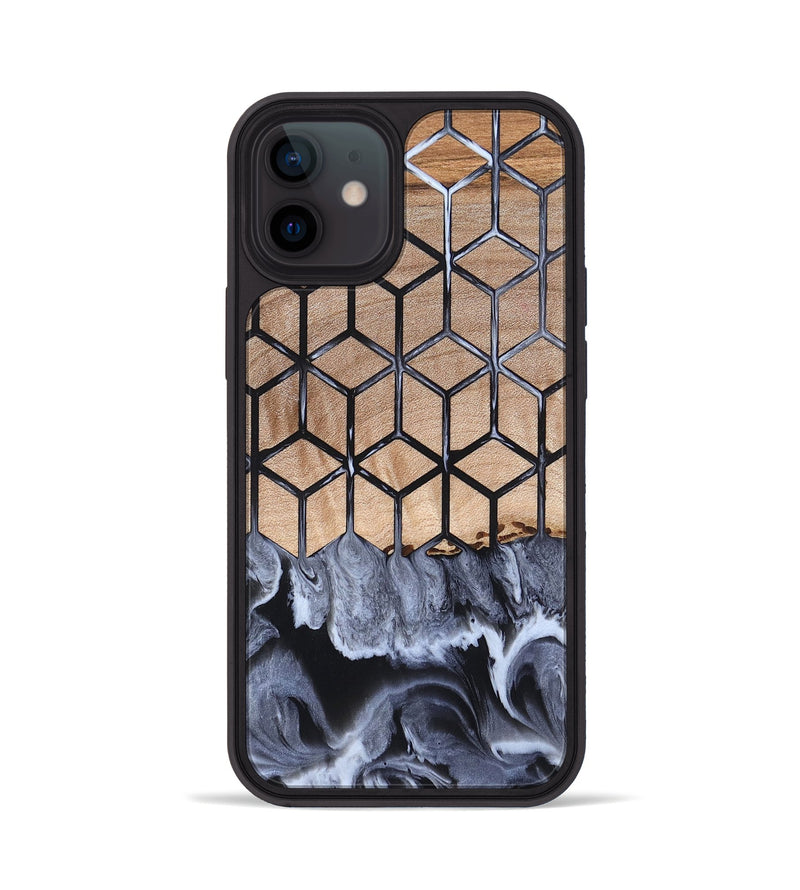iPhone 12 Wood Phone Case - Ivana (Pattern, 819946)