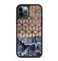 iPhone 12 Pro Max Wood Phone Case - Ivana (Pattern, 819946)