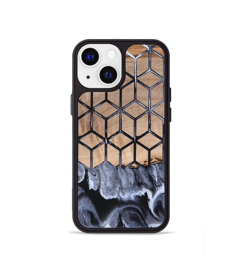 iPhone 13 mini Wood Phone Case - Ivana (Pattern, 819946)