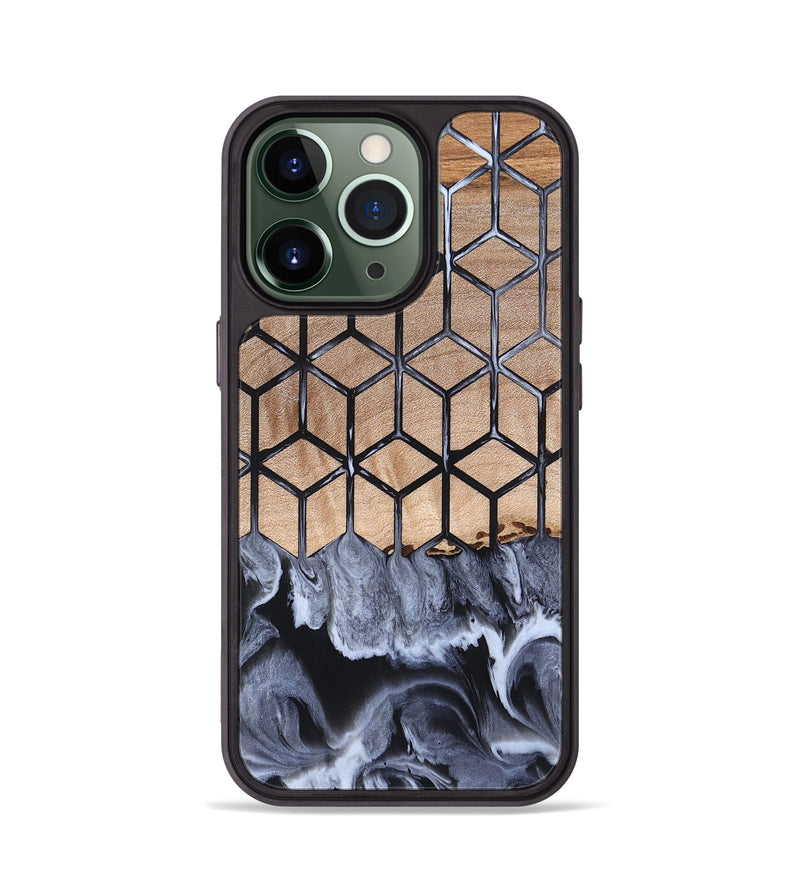 iPhone 13 Pro Wood Phone Case - Ivana (Pattern, 819946)