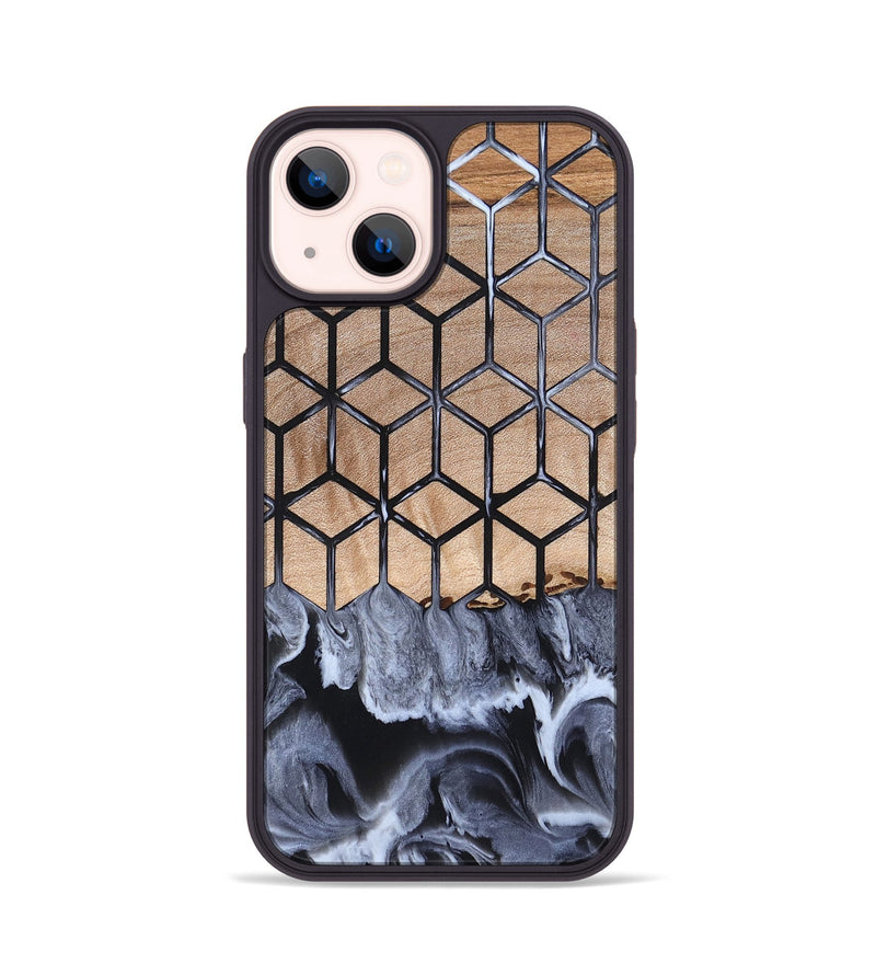 iPhone 14 Wood Phone Case - Ivana (Pattern, 819946)