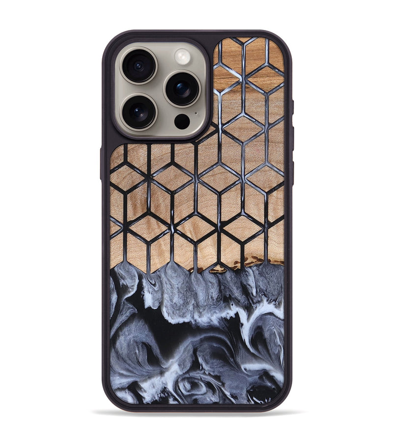 iPhone 15 Pro Max Wood Phone Case - Ivana (Pattern, 819946)