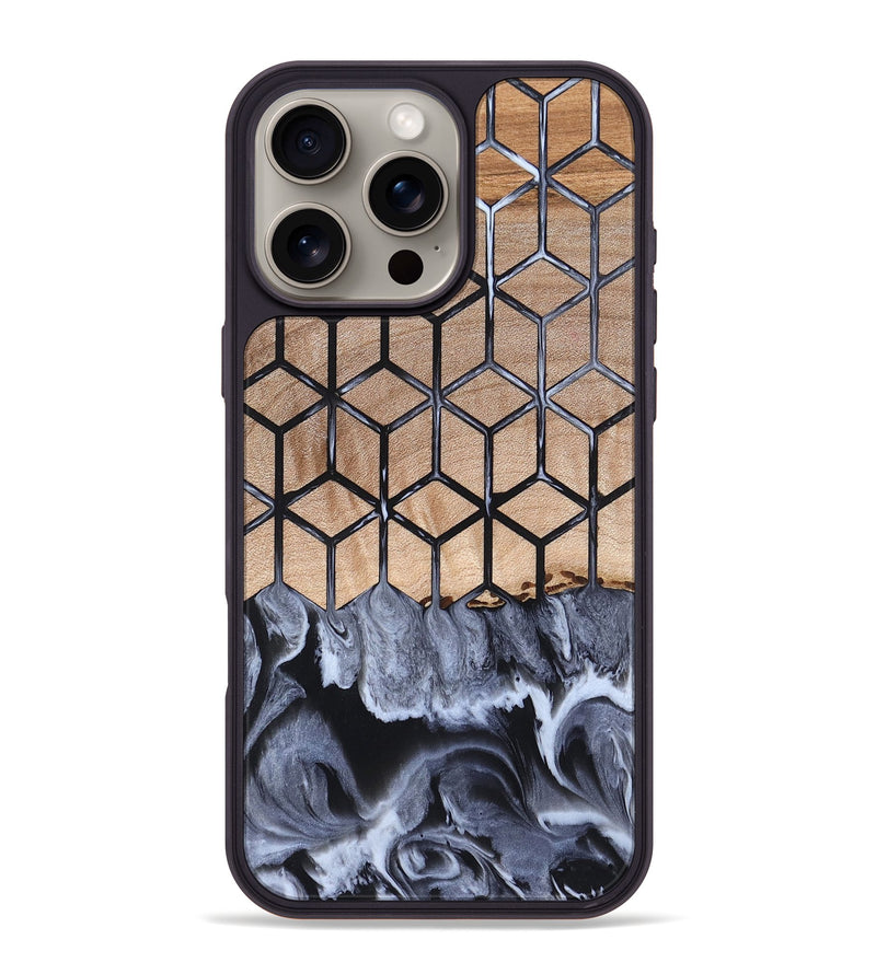 iPhone 16 Pro Max Wood Phone Case - Ivana (Pattern, 819946)
