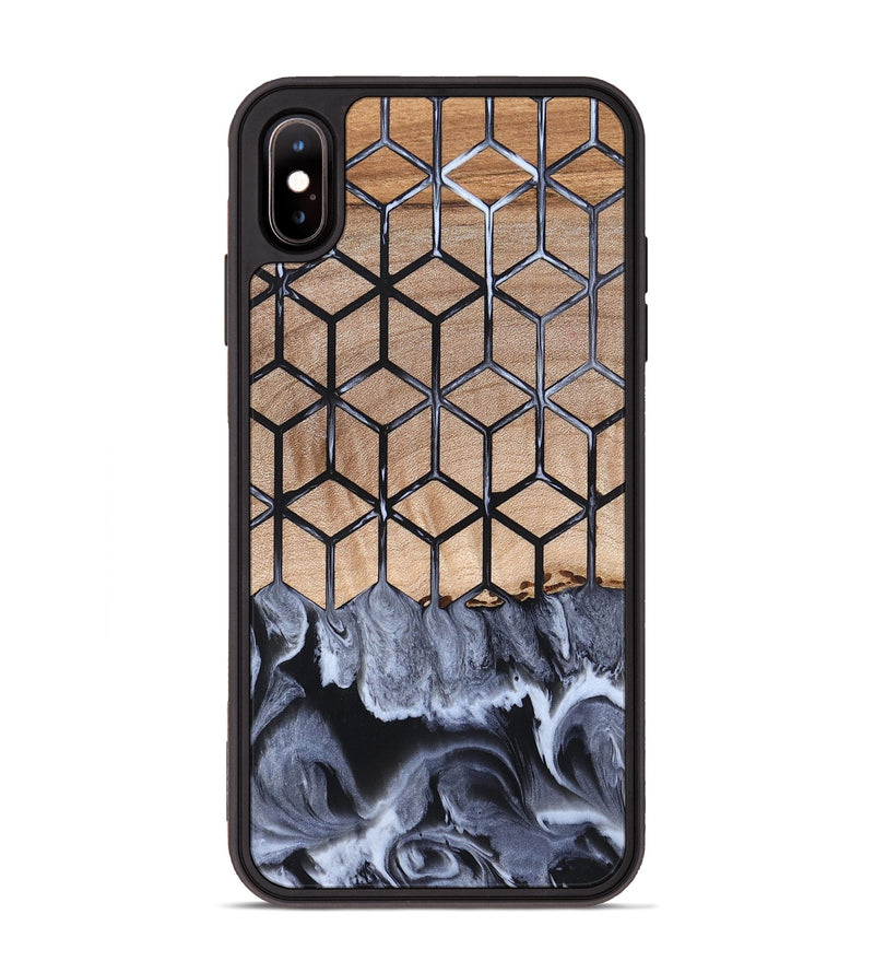iPhone Xs Max Wood Phone Case - Ivana (Pattern, 819946)