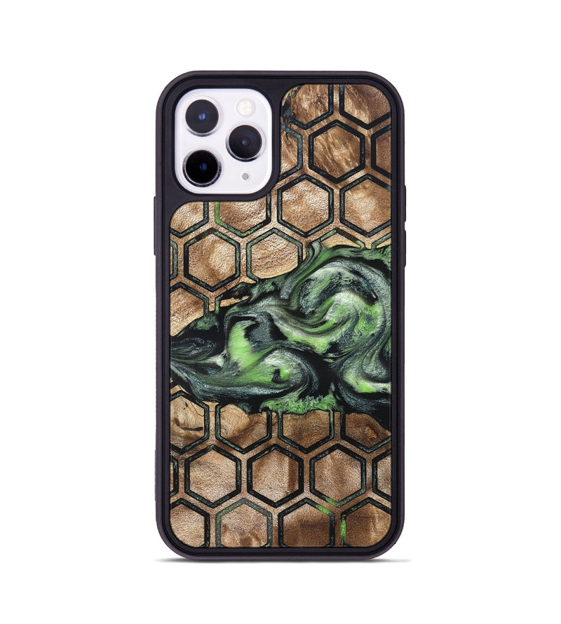 iPhone 11 Pro Wood Phone Case - Zelma (Pattern, 819949)