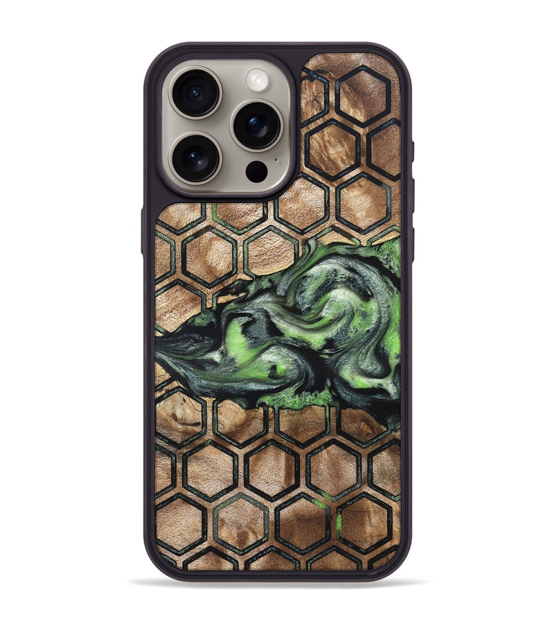 iPhone 15 Pro Max Wood Phone Case - Zelma (Pattern, 819949)