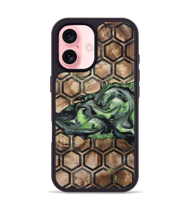 iPhone 16 Wood Phone Case - Zelma (Pattern, 819949)