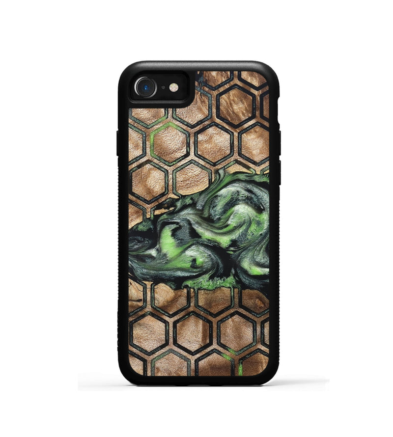 iPhone SE Wood Phone Case - Zelma (Pattern, 819949)