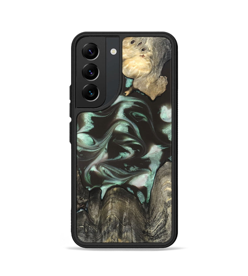 Galaxy S22 Wood Phone Case - Jesse (Green, 819952)