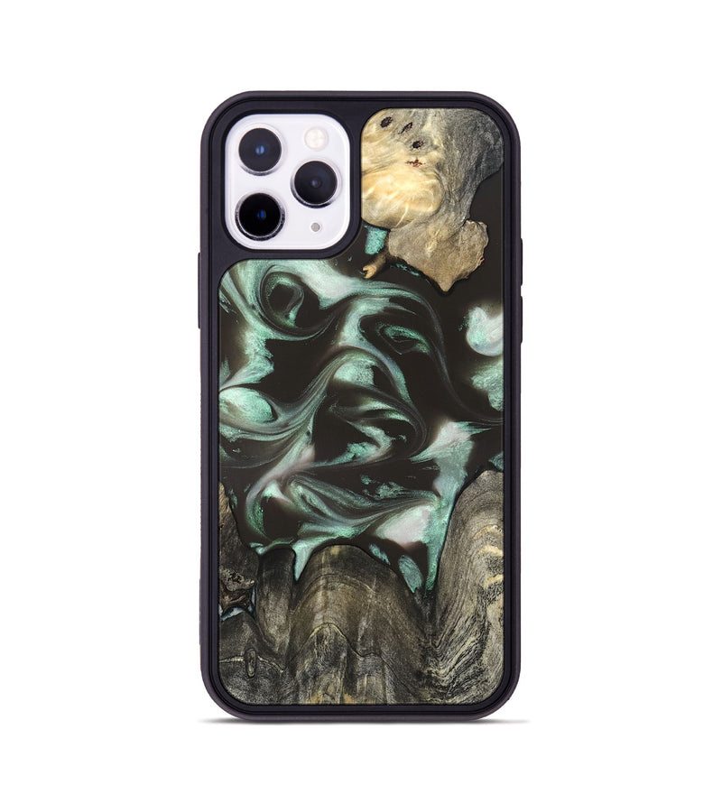 iPhone 11 Pro Wood Phone Case - Jesse (Green, 819952)