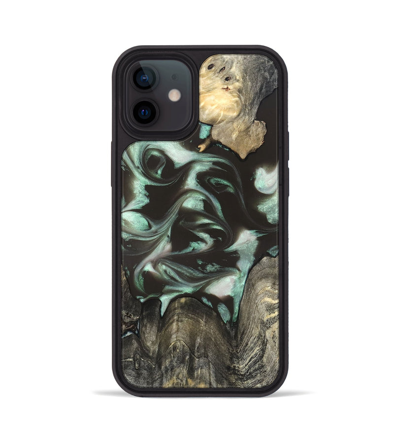 iPhone 12 Wood Phone Case - Jesse (Green, 819952)