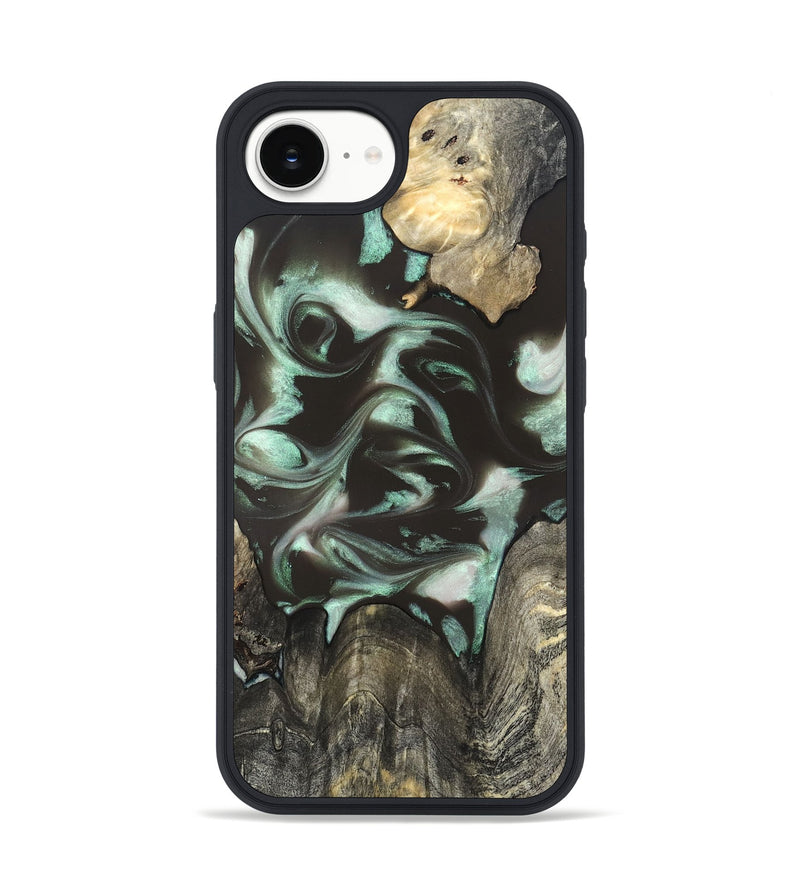 iPhone 16e Wood Phone Case - Jesse (Green, 819952)
