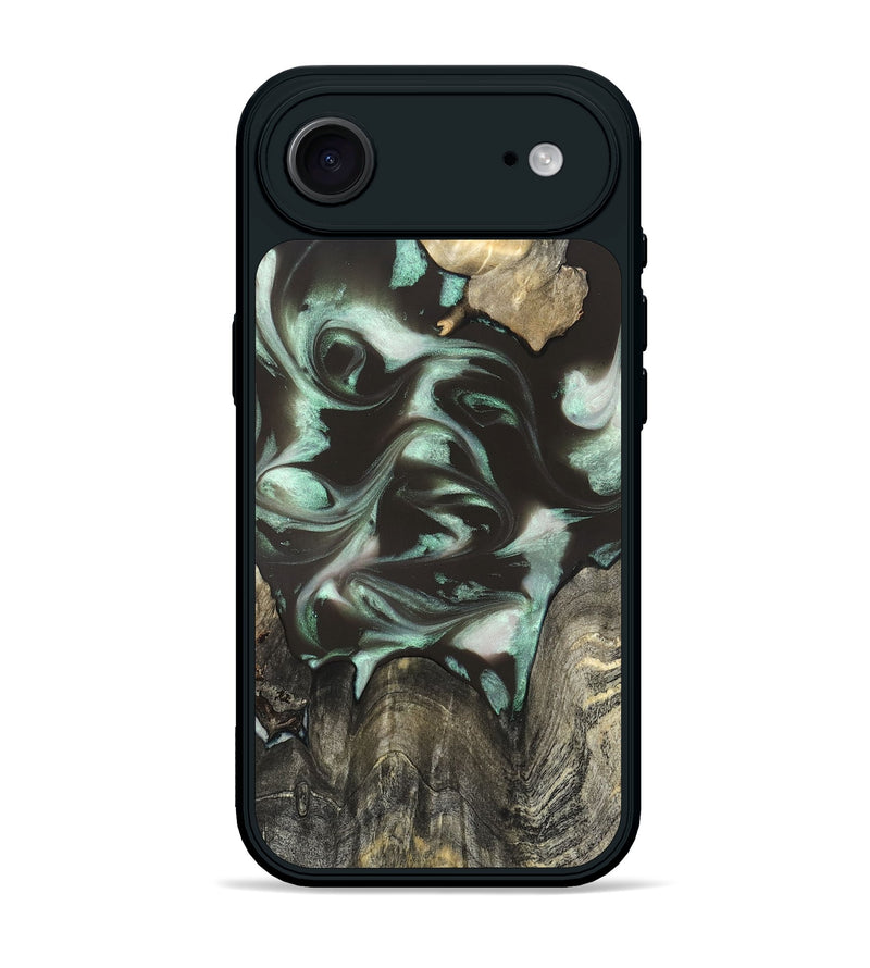 iPhone 17 Air Wood Phone Case - Jesse (Green, 819952)