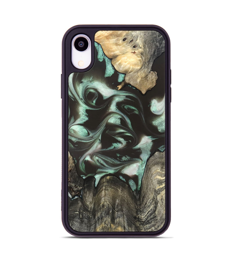 iPhone Xr Wood Phone Case - Jesse (Green, 819952)
