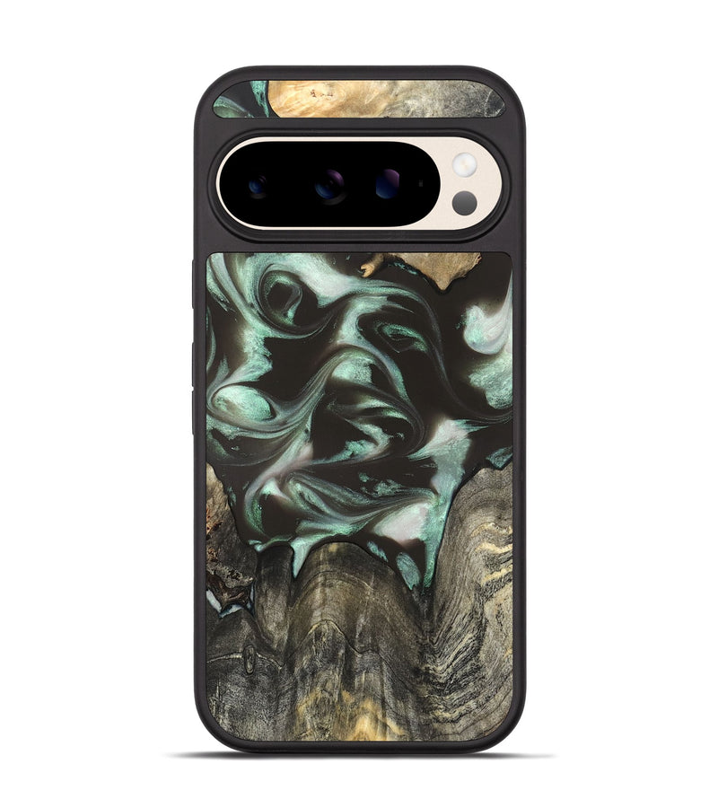 Pixel 10 Pro Wood Phone Case - Jesse (Green, 819952)